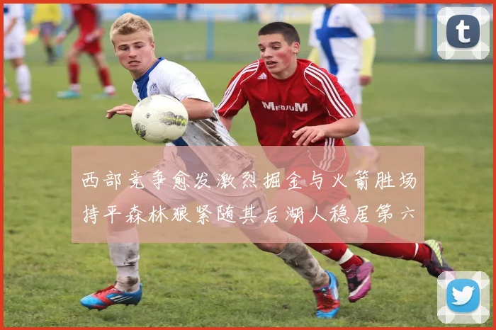 西部竞争愈发激烈掘金与火箭胜场持平森林狼紧随其后湖人稳居第六